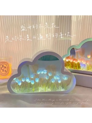 Moresun Buğz El Yapımı Büyük Boy Bulut Gece Lambası