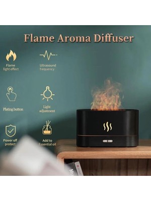 Moresun Buğz Şömine Tasarımlı Hava Nemlendirici