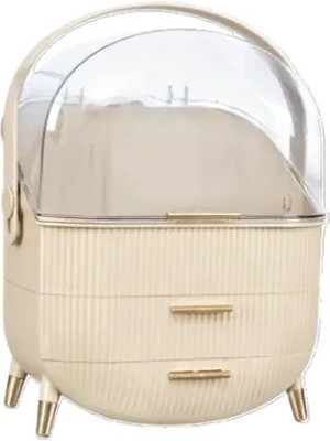 Moresun Buğz Çekmeceli Kozmetik Organizer Beyaz