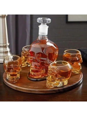 Moresun Buğz Crystal Head Kuru Kafa Cam Şişe 350 ml