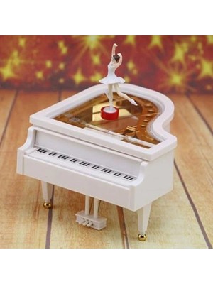 Moresun Buğz Balerin Figürlü Piyano Müzik Kutusu