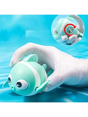 Moresun Buğz Kurmalı Balık Bebek Banyo Oyuncağı