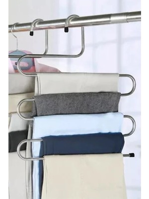 Moresun Buğz Krom Pantolon Askısı