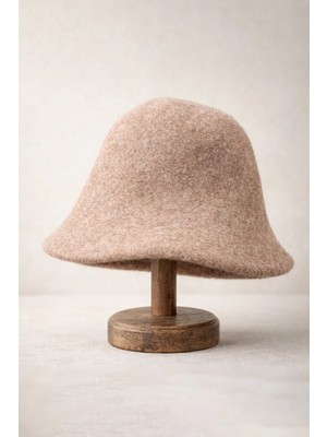 Külah Camel Yün Çan Şapka – Minimal Bell Hat | Soft Form Series