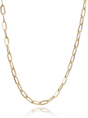 Berk Mücevherat 14 Ayar Altın Ataç Zincir Kolye