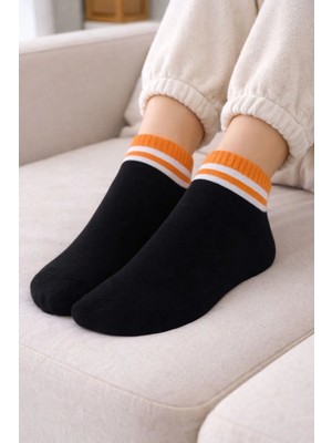Gigi Giyim Bileği Çizgili Patik Kolej Çorap