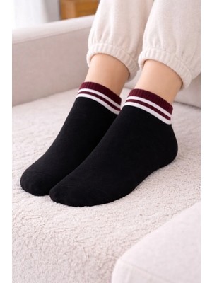 Gigi Giyim Bileği Çizgili Patik Kolej Çorap