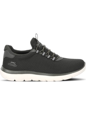 Slazenger Flex Fıt I Erkek  Koyu Gri Koşu & Yürüyüş Spor Ayakkabısı