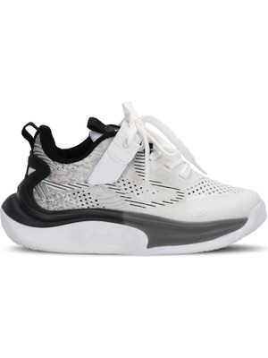 Slazenger Nıtro Unisex Çocuk  Beyaz / Siyah Günlük Spor Ayakkabısı