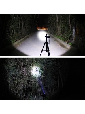 Moresun Buğz Alüminyum Şarjlı Zoom'lu El Feneri F-6055 ( Buğz )