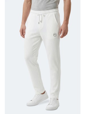 Slazenger Norwood Erkek  Beyaz Eşofman Altı
