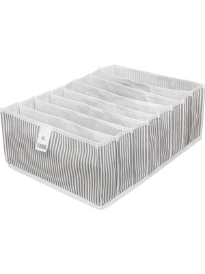 Moresun Buğz 8 Bölmeli Dolap ve Çekmece Içi Düzenleyici Akordiyon Organizer L-00517 (3 Adet) ( Buğz )