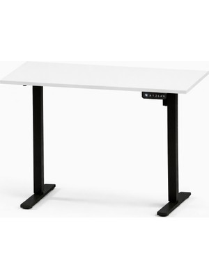 Tek Motorlu Elektrikli Yükseklik Ayarlı Ergonomik Çalışma Masası
