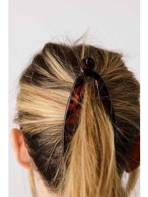 New Obsessions Kahverengi Yassı Muz Toka