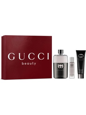 Gucci Guilty Pour Homme Edt 90 ml + Shower Gel 50 ml + Edt 15 ml