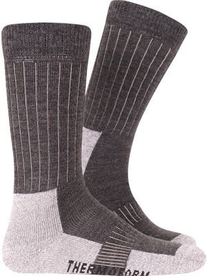 Thermoform Termal Çorap Extreme Antrasit