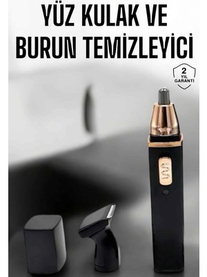Astraltech Seyahat Tipi Mini Taşınabilir Siyah Burun Kulak Yanak Kıl ve Tüy Temizleme Makinesi