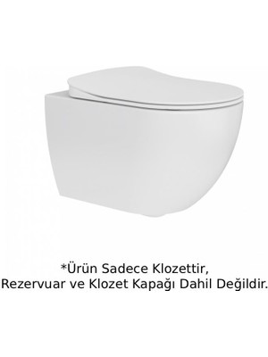 Creavit FE320 Free Asma Klozet Beyaz