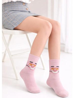 Gigi Giyim Baskılı Renkli Soket Çorap