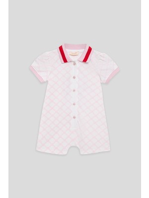 GB Baby Bg Store Kız Bebek Desenli Tulum