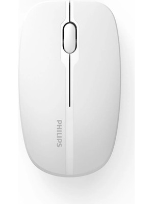Philips SPK7418 Kablosuz Bluetooth 1600DPI 4 Tuşlu Optik Sessiz Mouse Beyaz