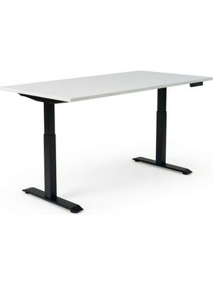 Çift Motorlu Elektrikli Yükseklik Ayarlı Ergonomik Çalışma Masası