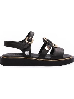 Mammamia 5290LX Kadın Deri Sandalet