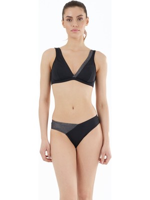 Louren B21169 Uuzun Üçgen Bikini Takım