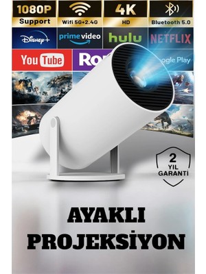 Alvo Store Buğz HDMI ve Full Hd Teknolojili 160 Ansı Lümen Kablosuz Projeksiyon - Buğz