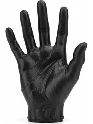 Alvo Store Buğz 3D Modern Siyah El Heykeli 27X22 cm Konsol ve Raf Üstü Dekor - Buğz