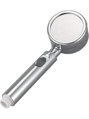 Alvo Store Buğz Sağlam Metal Hortum Bağlantılı, 360° Hareketli Duş Başlığı - Buğz