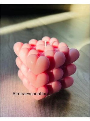 Kalpli Bubble Mum Pembe