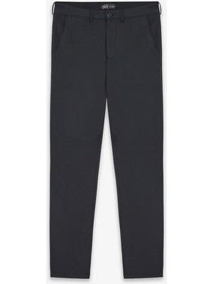 Süvari Lacivert Slim Klasik Pantolon