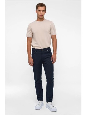 Süvari Lacivert Casual Pantolon