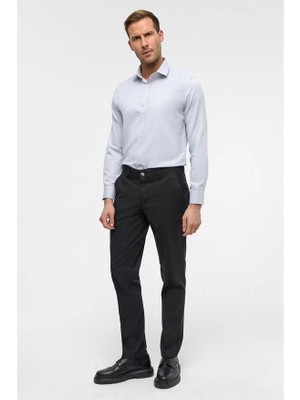 Süvari Siyah Regular Casual Pantolon