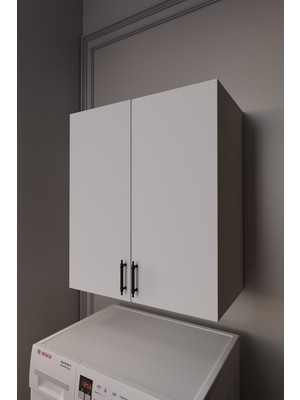 Belmo Zenit Çok Amaçlı Çift Kapaklı Makine Üstü Dolap