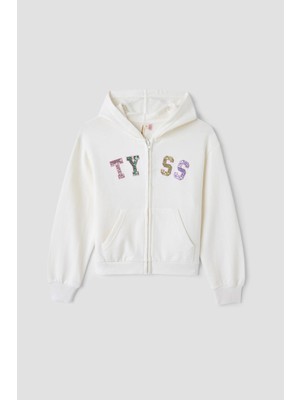 Tyess Bg Store Kız Çocuk Bej Eşofman Üstü