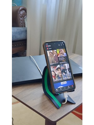 Nesli Dekor Dalga Formunda Telefon Standı