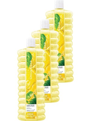 Avon Senses Lemon Burst Limon ve Reyhan Kokulu Banyo Köpüğü 1 Lt. Üçlü Paket