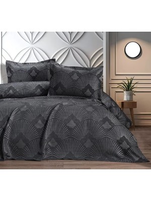 Bella Home Firdevs Nakışlı 3 Parça Çift Kişilik Pike Yatak Örtüsü Takımı %100 Organik Pamuk - Yeni Renkler