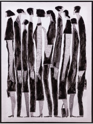 Mudo Home HOMO SAPIENS ÇERÇEVELİ YAĞLI BOYA TABLO 90X120CM