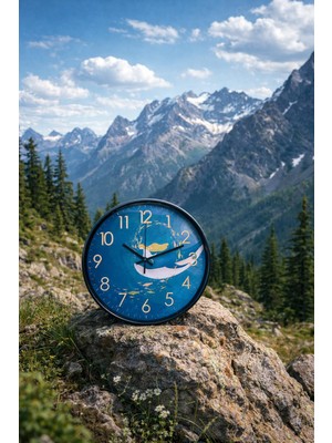 Bitiger Dekoratifev ve Ofis Duvar Saati