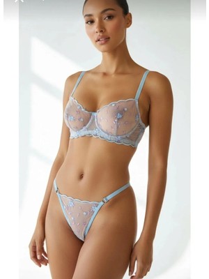 Freya Portakal Flora Kadın Bralet Iç Çamaşırı Takımı