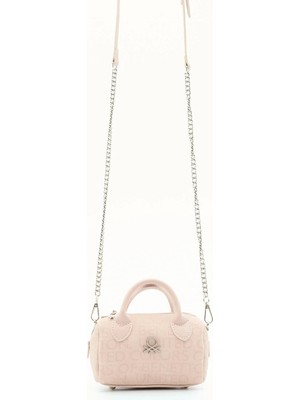 United Colors Of Benetton Benetton Kadın Kol Çantası Pudra BNT1788