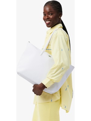 Lacoste Kadın Beyaz Omuz Çantası (NF1888PK.001)