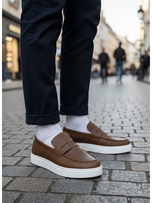 BOA Xramburada 580 Bağcıksız Kuşaklı Yüksek Taban Taba Cilt Erkek Ayakkabı