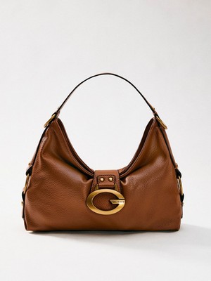 Guess Camden Kadın Kahverengi Omuz Çantası HWBB9308180-COG