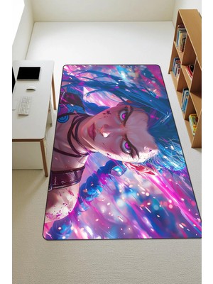 Dolce Mariee Modern Dijital Baskı Kaymaz Taban Çocuk ve Genç Odası Halısı H0472