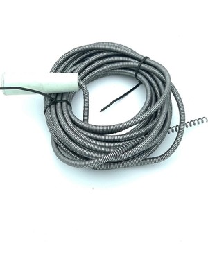 VeraGlobe Buğz Lavabo ve Gider Boru Açacağı Lavabo Tıkanıklık Açma Sustası 5 Metre ( Buğz )