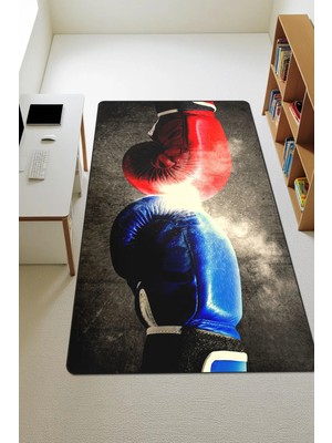 Dolce Mariee Modern Dijital Baskı Kaymaz Taban Çocuk ve Genç Odası Halısı H0304